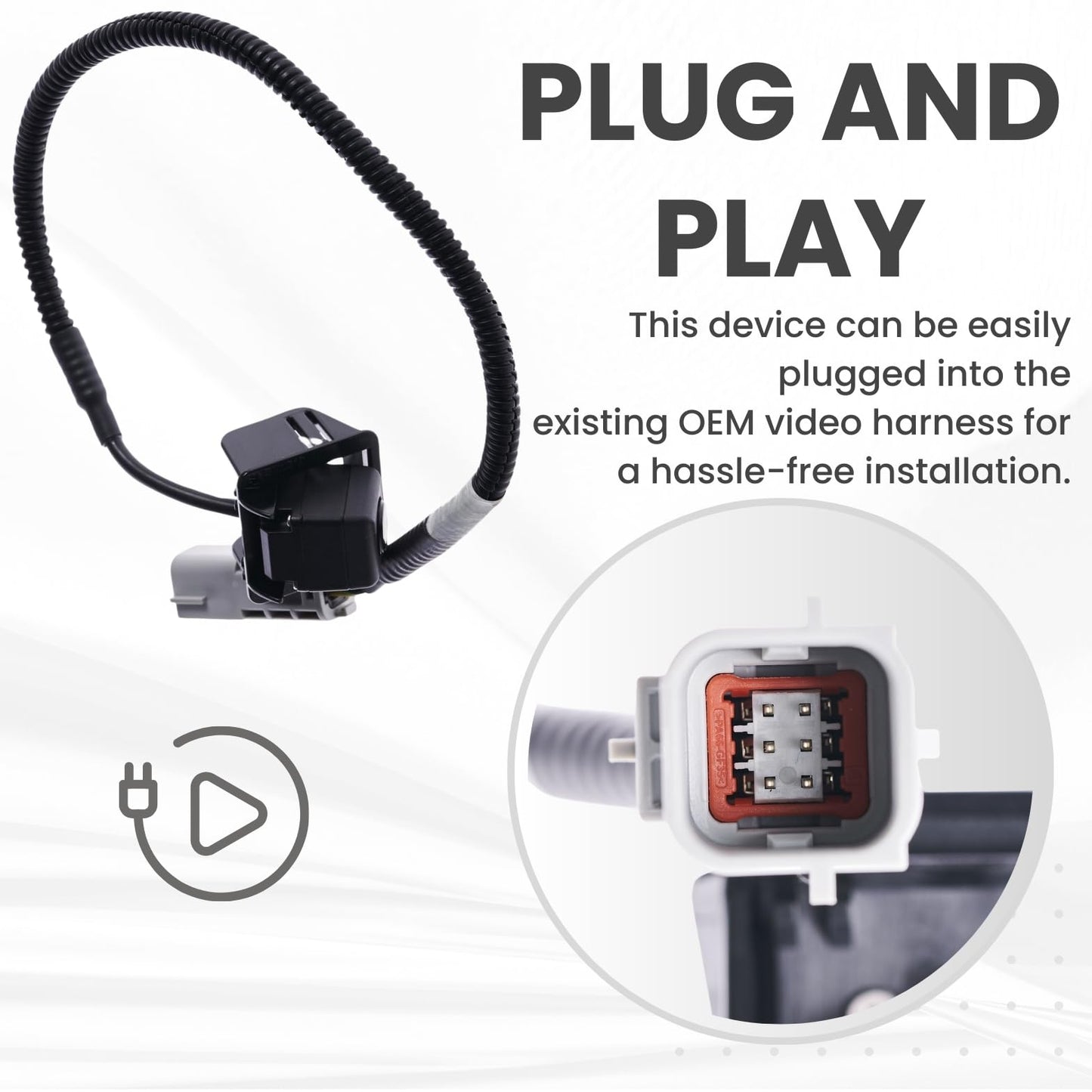 Backup Camera for 10-15 Cadillac CTS/CTS-V 22922659/8 22914946 20909187 22737873