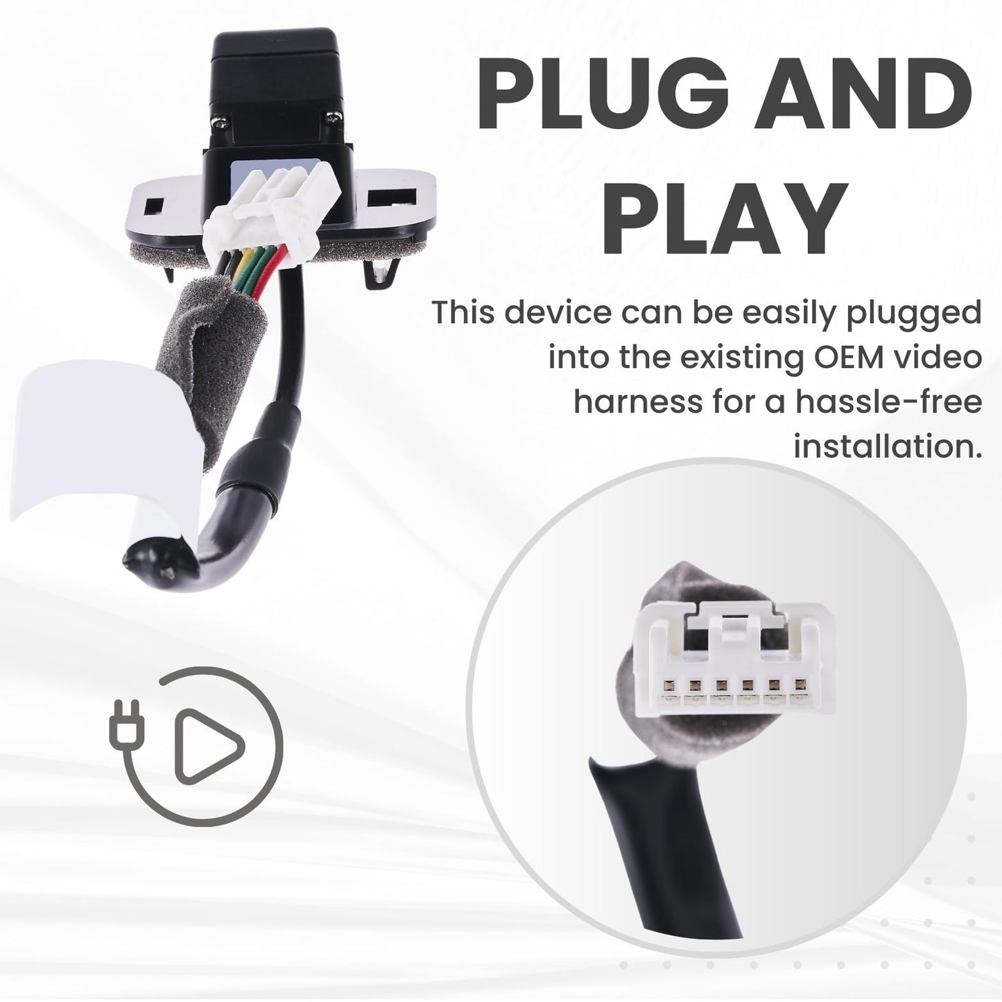 Backup Camera Replaces for 14-15 Honda ACCORD 39530-T2A-A71