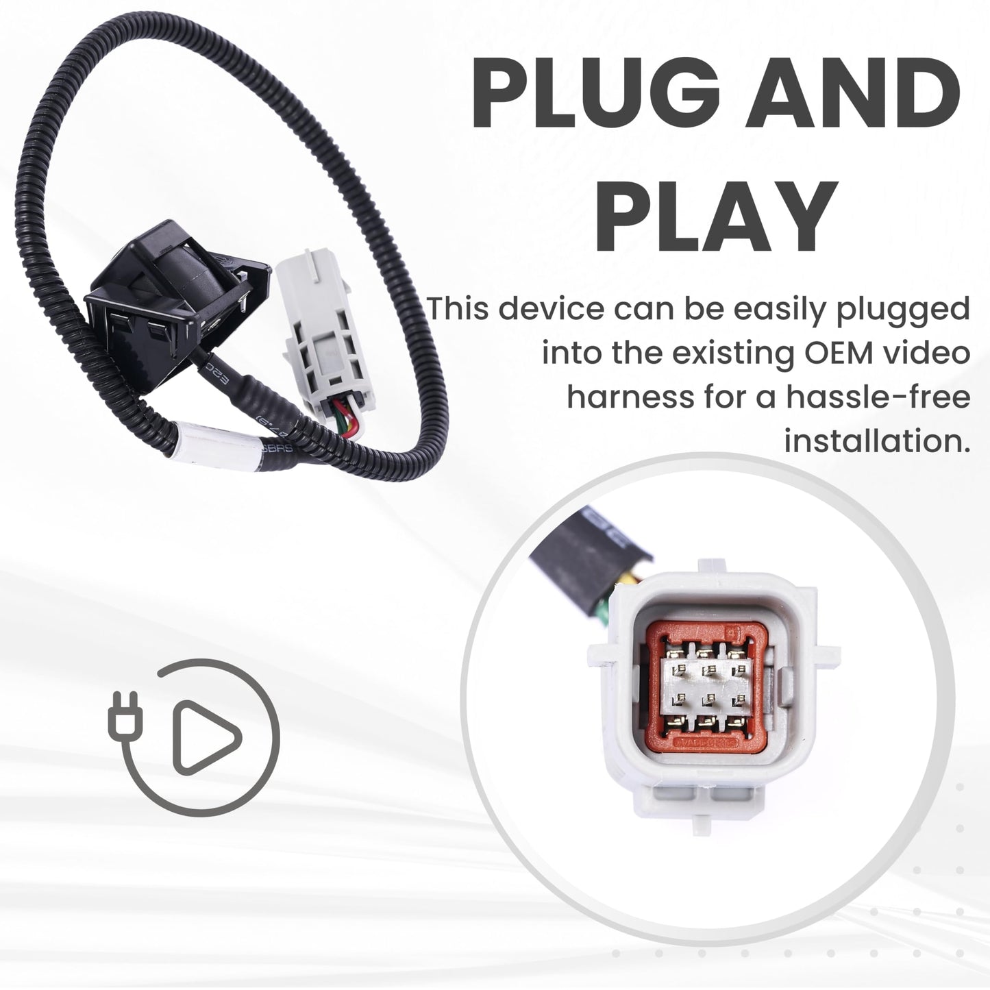 Backup Camera Replaces for 2009 to 2017 Buick Enclave GMC Acadia Saturn Outlook