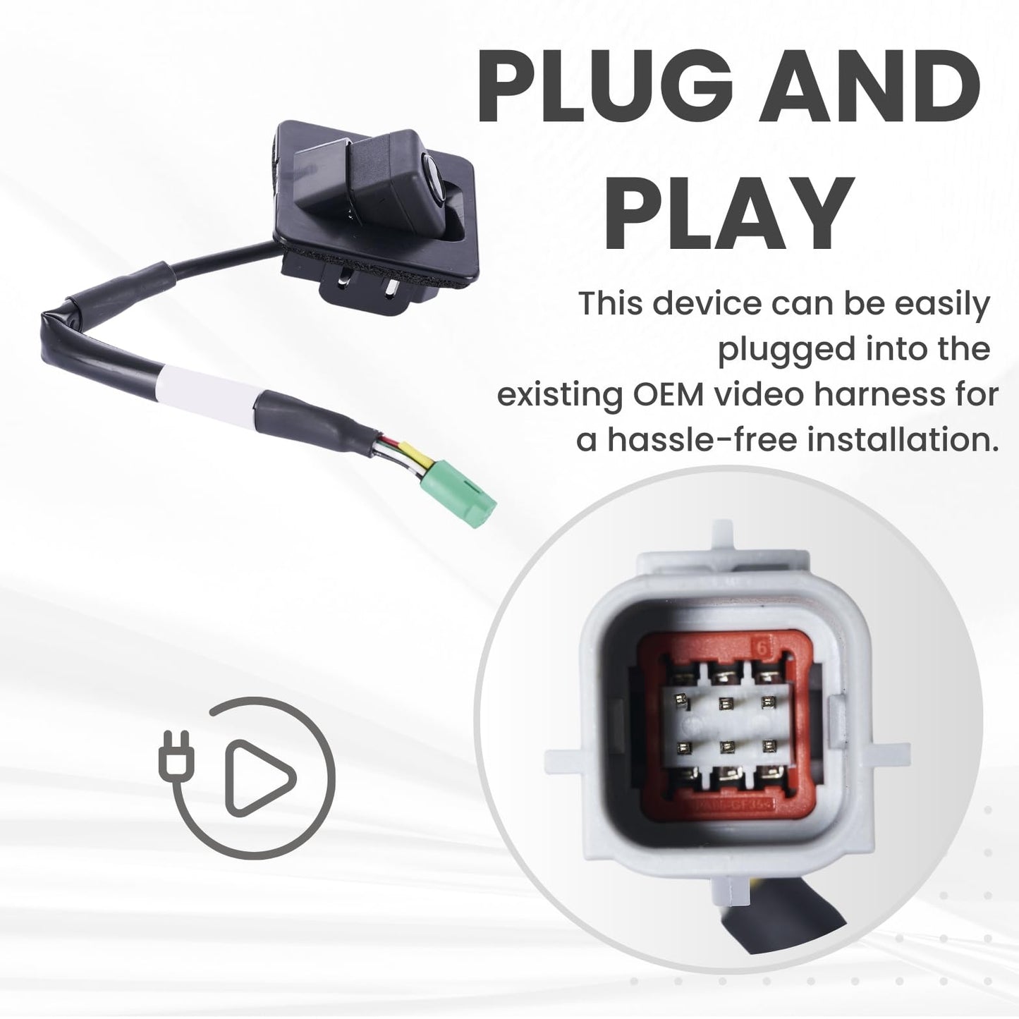 Backup Camera Replaces for 2016 2017 2018 GM CRUZE SEDAN