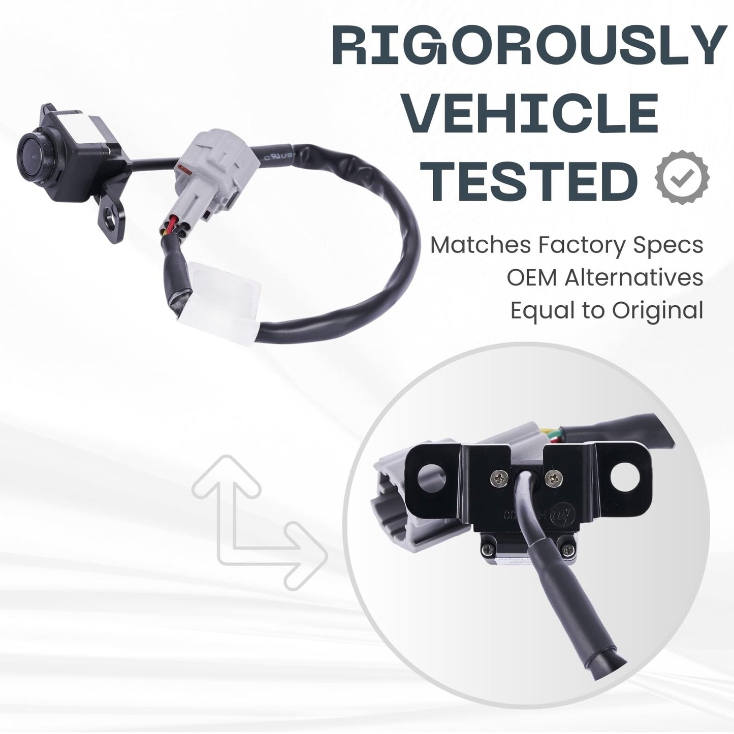 Backup Camera Replaces for 12-17 Hyundai Veloster 95760-2V002/0 95760-2V100