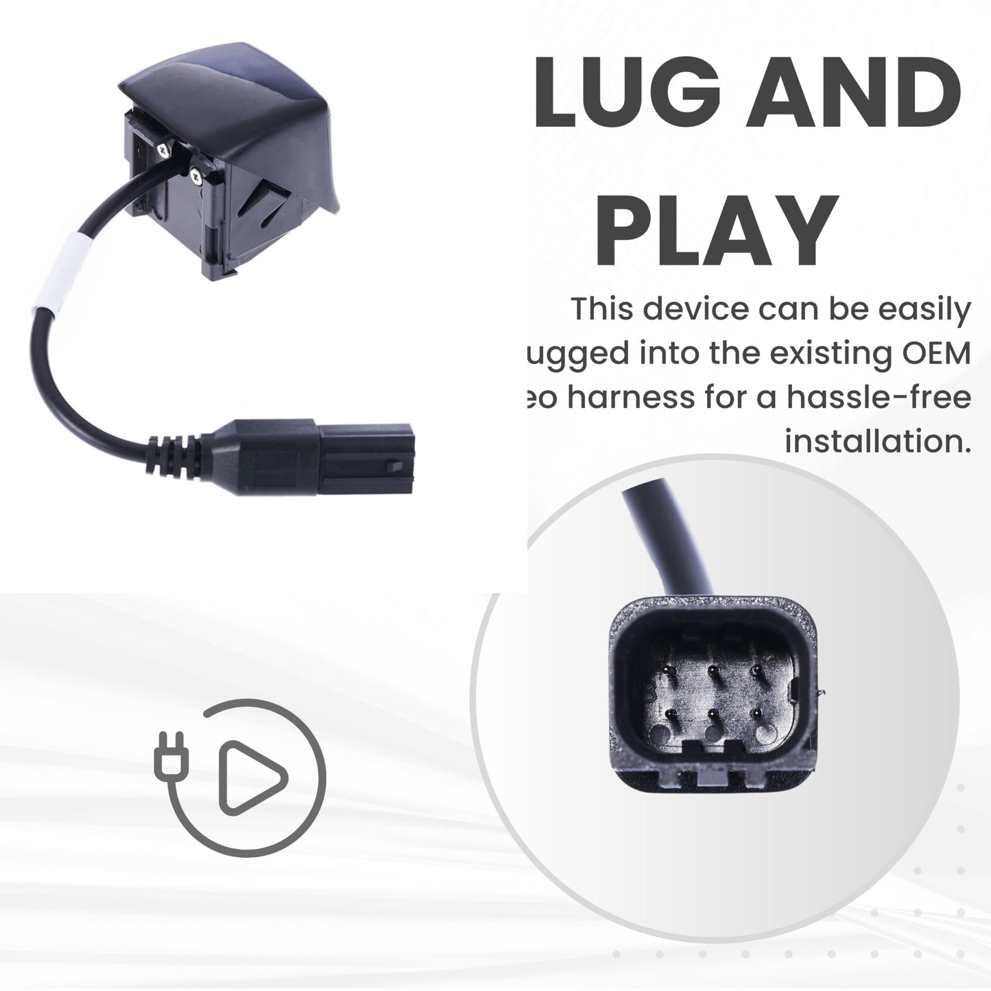 Backup Camera Replaces for 05-15 Toyota HILUX 86790-0K010