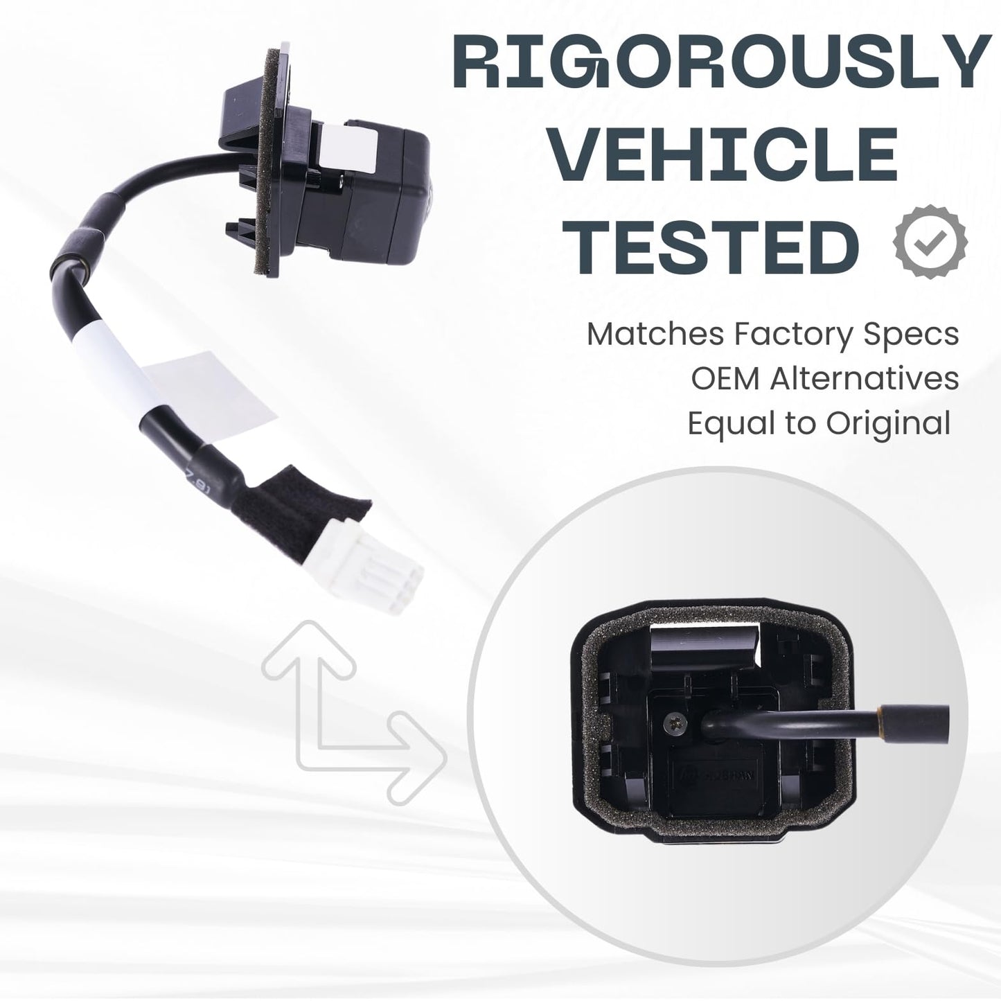 Backup Camera Replaces for 2015 2016 SUBARU WRX OE Part # 86267VA000