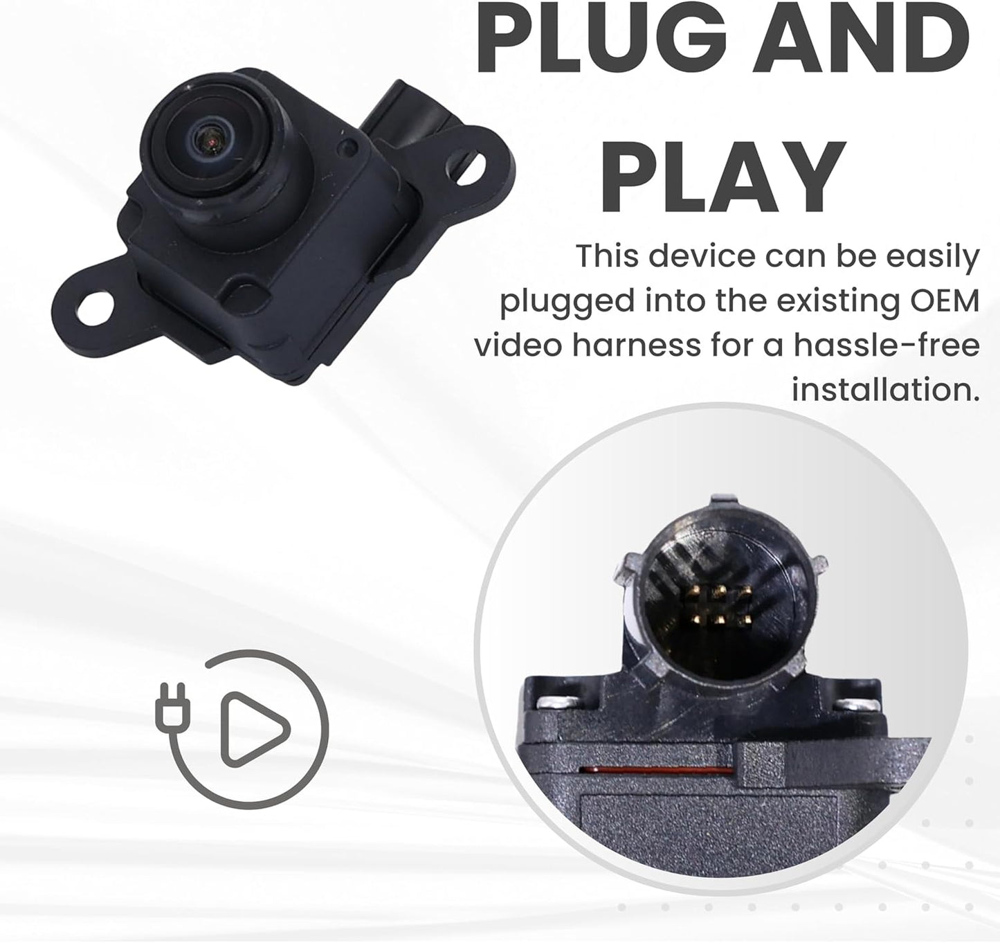 Backup Camera Replaces for 14-15 Dodge Durango 68206872AI/AD/AE 68206872AG/AF/AH