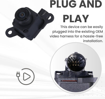 Backup Camera Replaces for 14-15 Dodge Durango 68206872AI/AD/AE 68206872AG/AF/AH