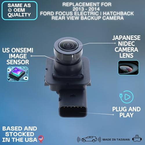 Backup Camera Replaces for 2013 - 2014 FORD FOCUS ELECTRIC / HATCHBACK OE