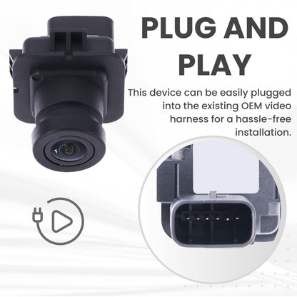 Backup Camera Replaces for 15-19 Lincoln MKC EJ7Z-19G490-A EJ7T-19G490-AC