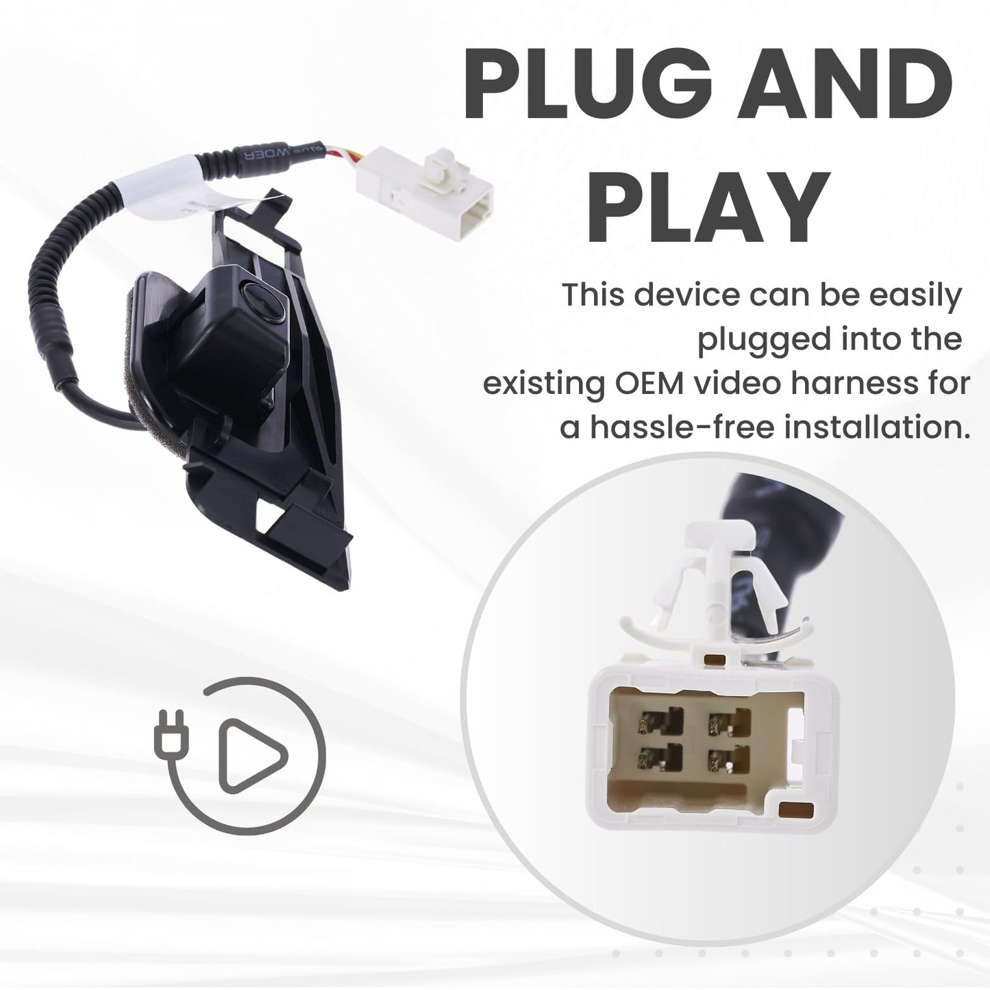 Backup Camera Replaces for 2006 2007 2008 2009 2010 TOYOTA SIENNA