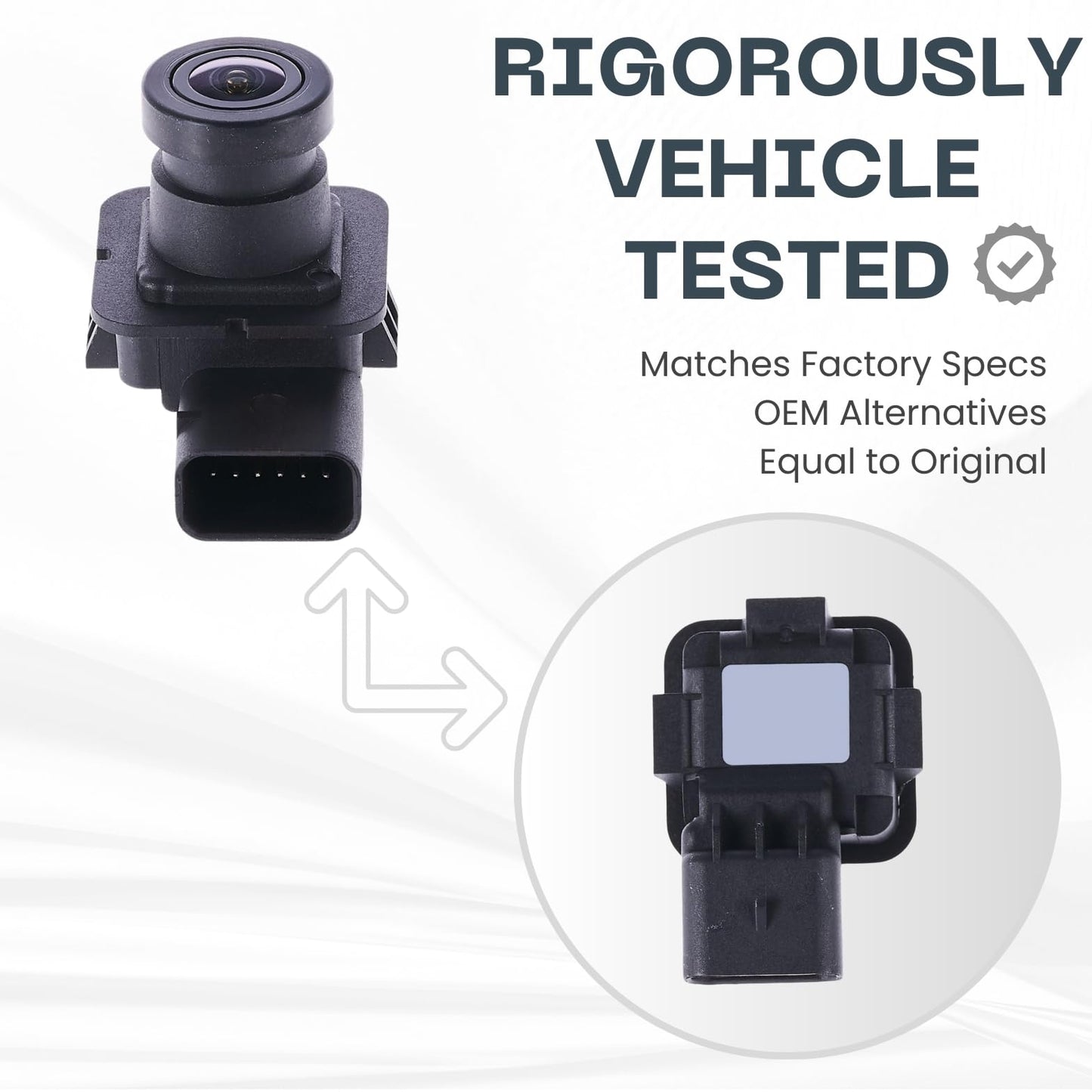 Backup Camera Replaces for 17-20 Ford Fusion FUSION POLICE HS7Z-19G490-D/F/A