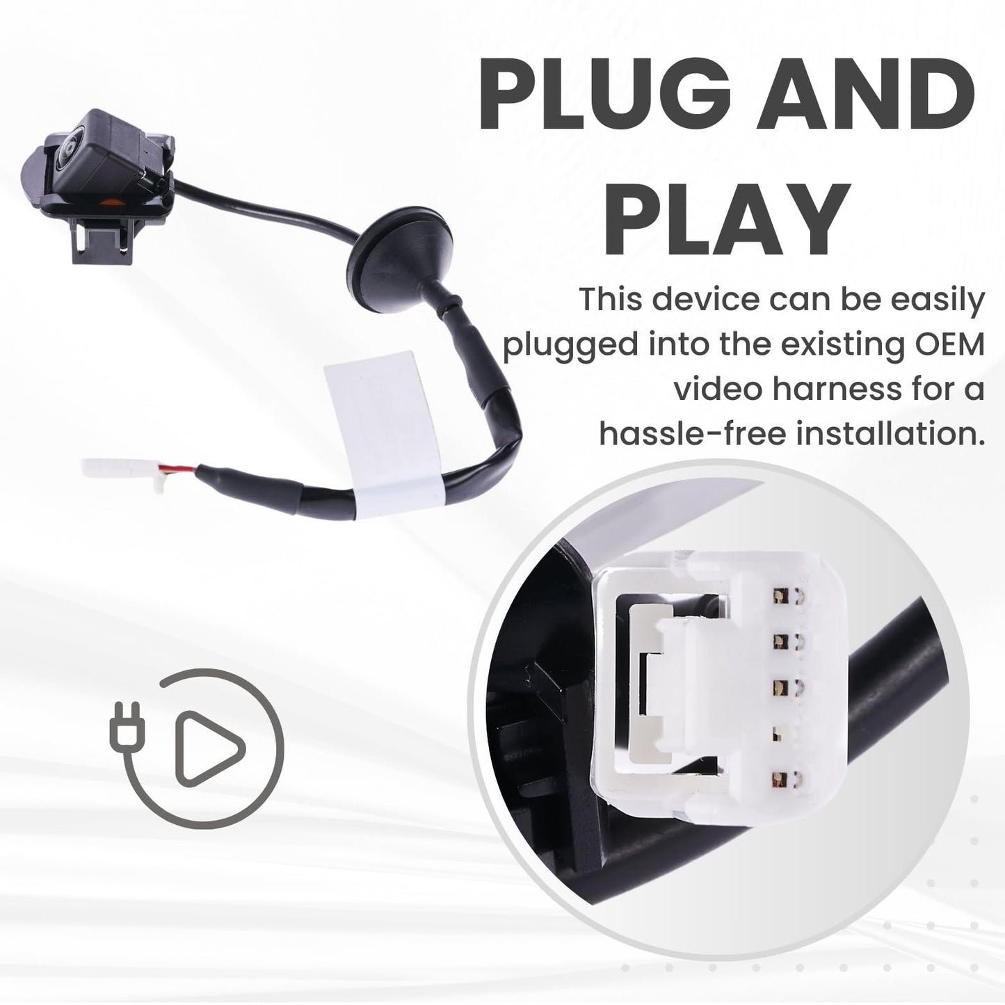 Backup Camera Replaces for 13-16 Mazda CX-5 K015-67-RC0 A KD33-67-RC0 C B A