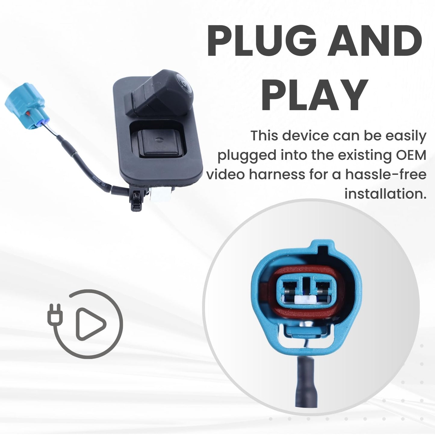 Backup Camera Replaces for 2017 2018 2019 TOYOTA COROLLA OE Part # 867A002030