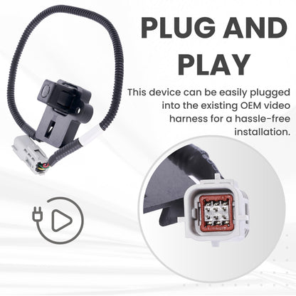 Backup Camera Replaces for 09 10 11 12 13 Cadillac Escalade Chevrolet Avalanche