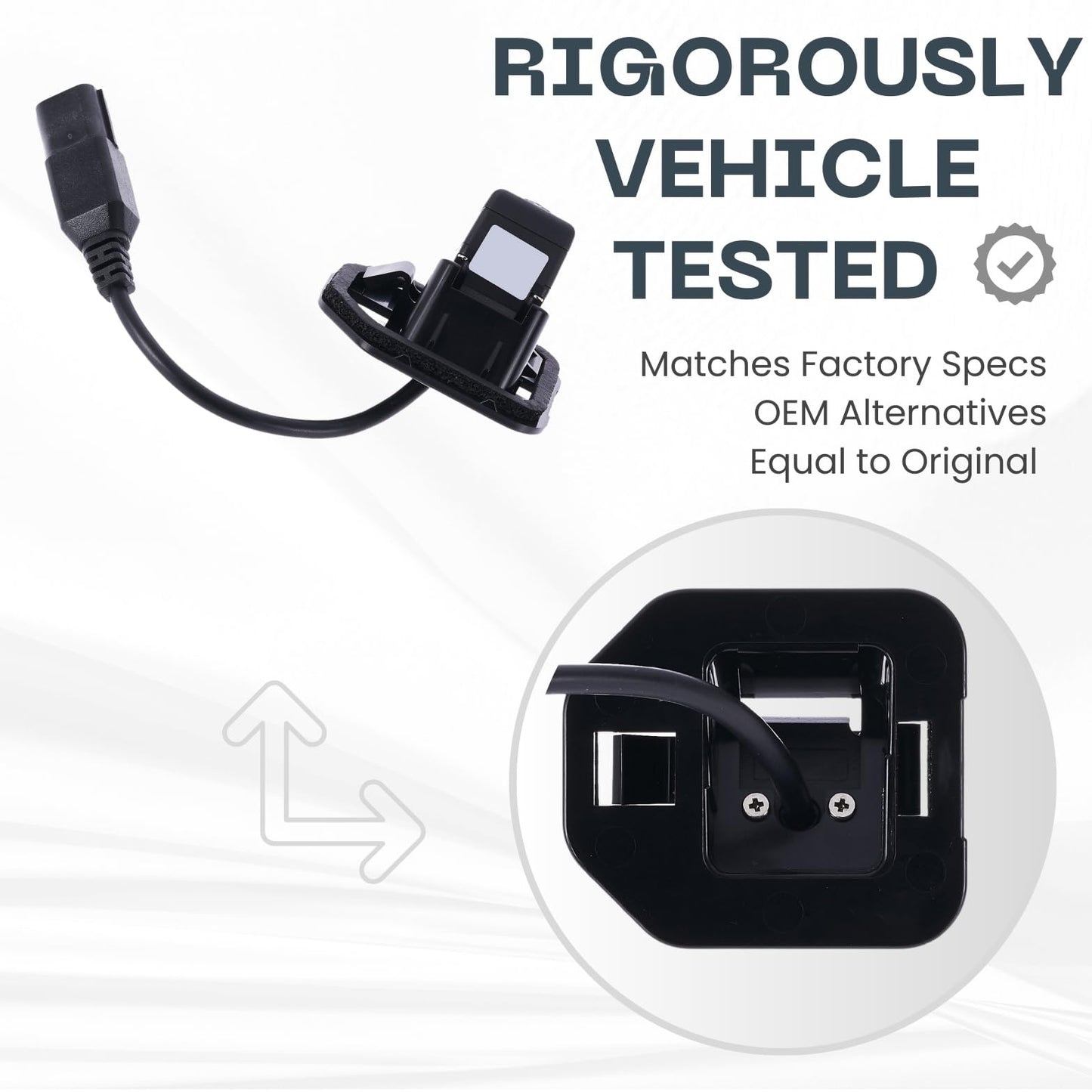 Backup Camera Replaces for 2014 2015 2016 NISSAN ROGUE OE Part# 284429TB3A