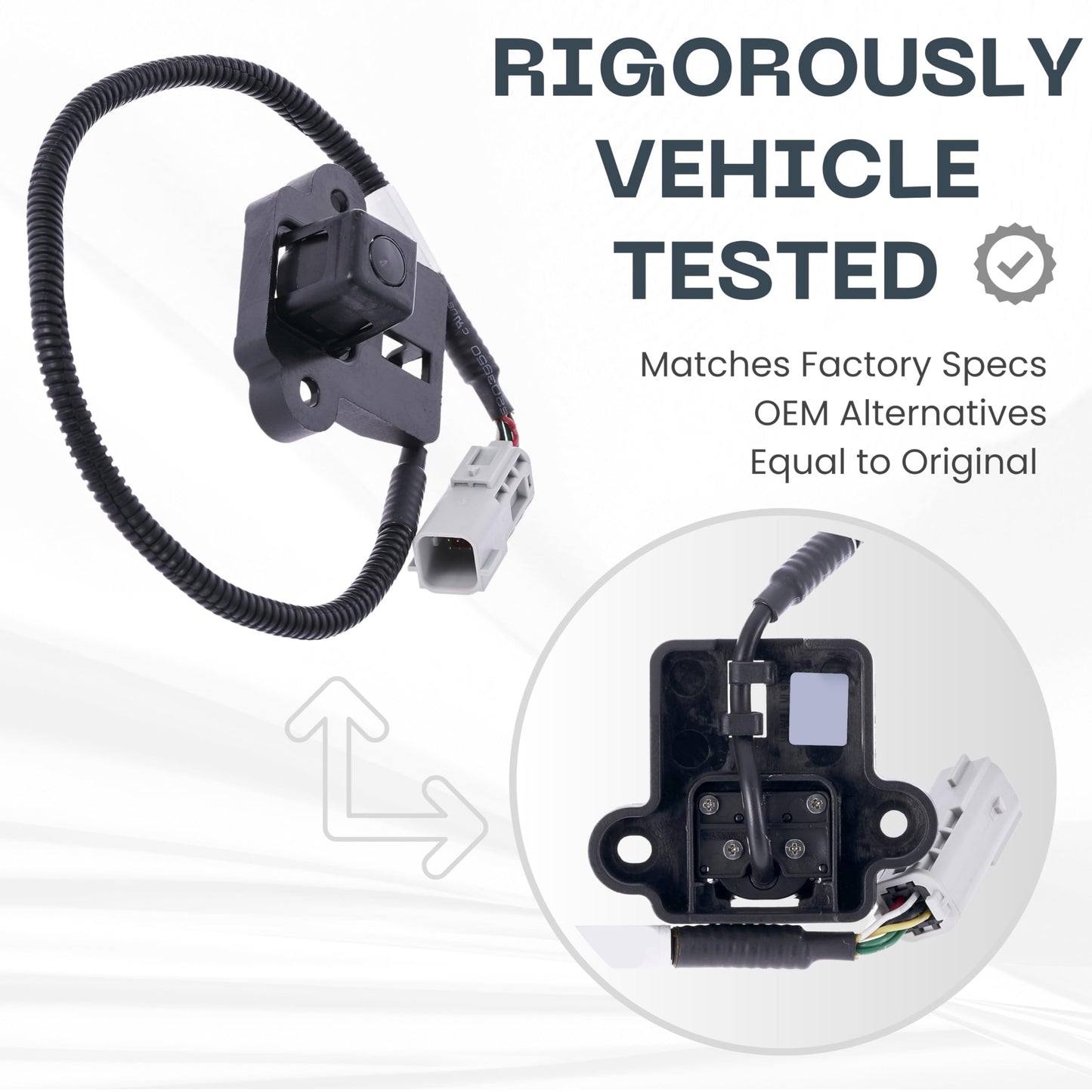 Backup Camera Replaces for 09 10 11 12 13 Cadillac Escalade Chevrolet Avalanche