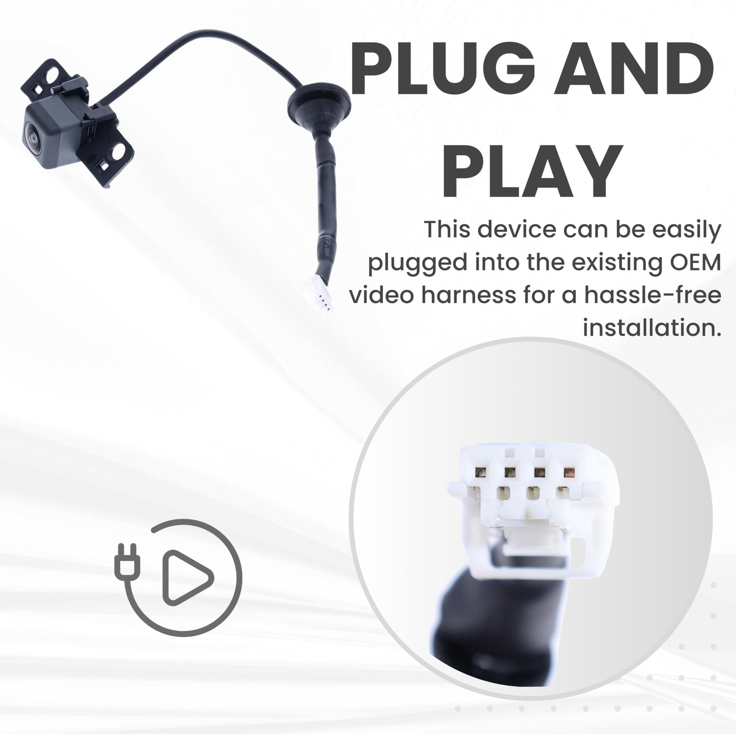 Backup Camera Replaces for 10-15 Infiniti G25 G37 Q40 28442-1NF0B 28442-1NF0A