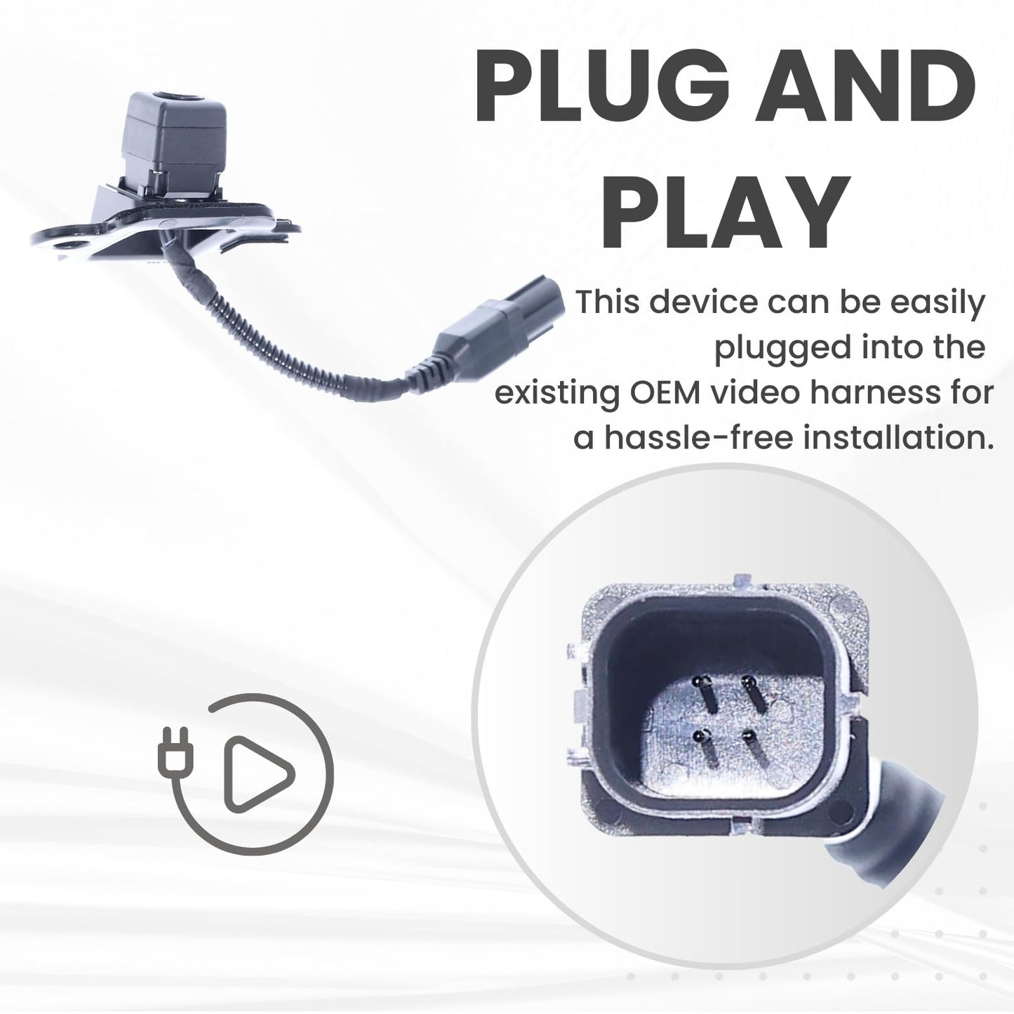 Backup Camera Replaces for 2011 2012 2013 LEXUS CT 200h OE Part # 8679076010