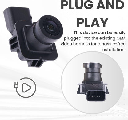 Backup Camera Replaces for 2013 2014 2015 2016 Ford Fusion