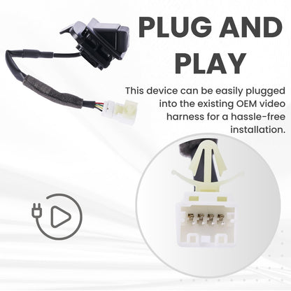 Backup Camera Replaces for 2012 2013 2014 Hyundai Elantra