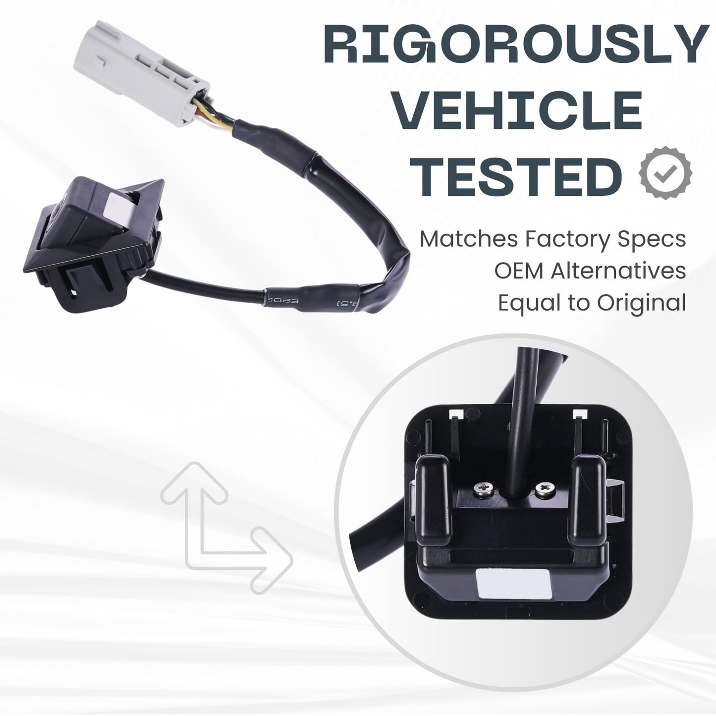 Backup Camera Replaces for 17-19 GMC ACADIA/DENALI 23132328