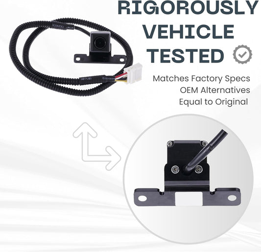 Backup Camera Replaces for 08-12 Honda Accord 08A21-6K1-370 08A77-6K1-000