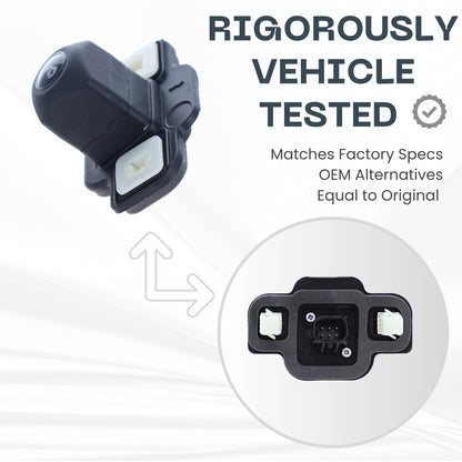 Backup Camera Replaces for 2019 2020 2021 Toyota RAV4 | 2019 2020 2021 2022 RAV4 Hybrid | 2021 RAV4 Prime | 2022 Corolla Cross L, LE OE # 867900R120, 8679042120, 867900A010