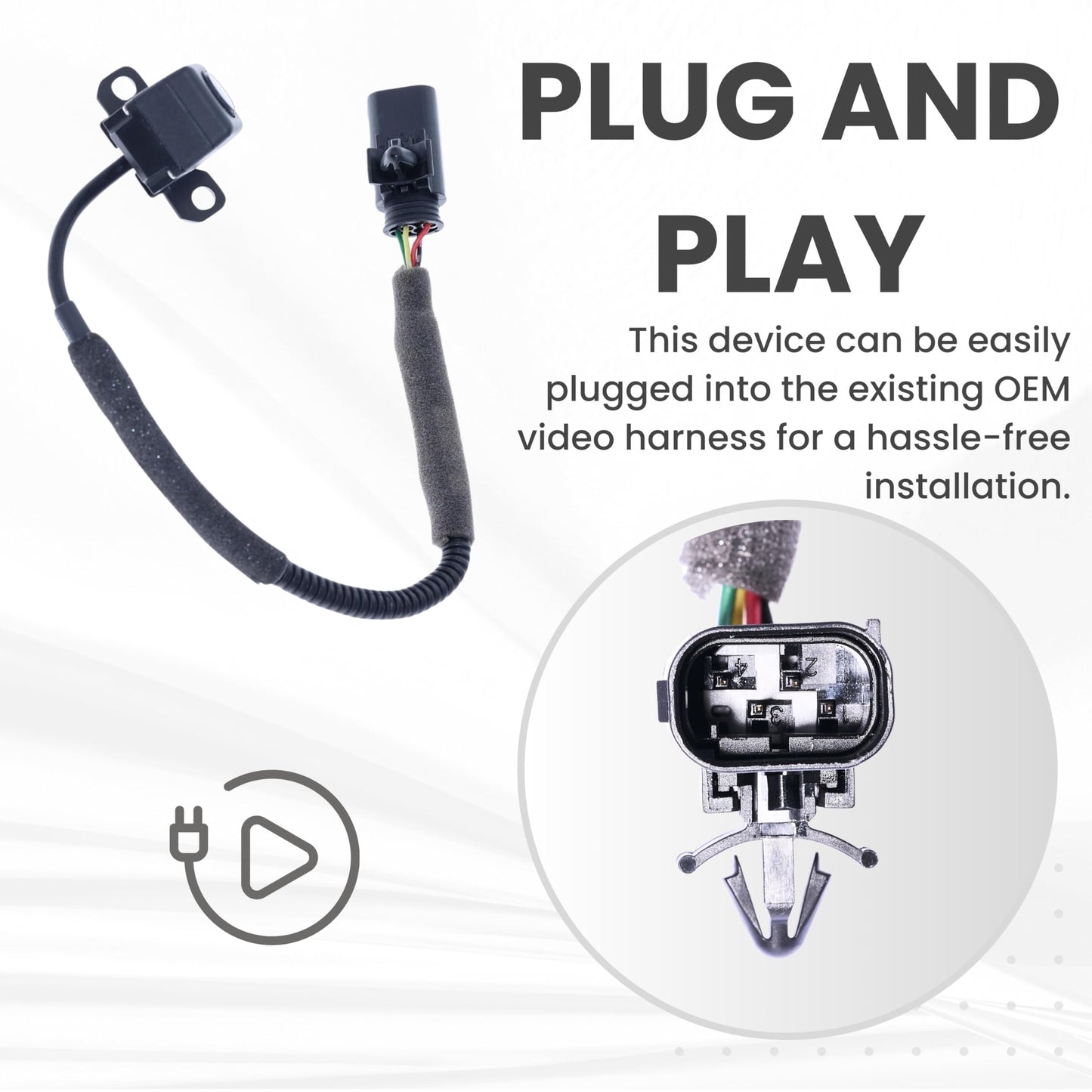 Backup Camera Replaces for 11-15 Kia Sportage 957503W120 957503W020