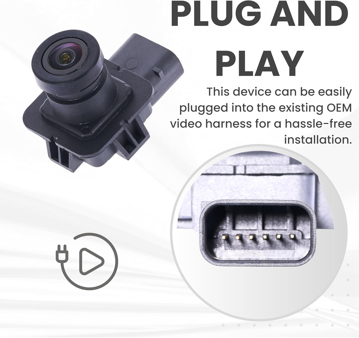 Backup Camera Replaces for 13-16 Lincoln MKZ EP5Z-19G490-A DP5Z-19G490-A