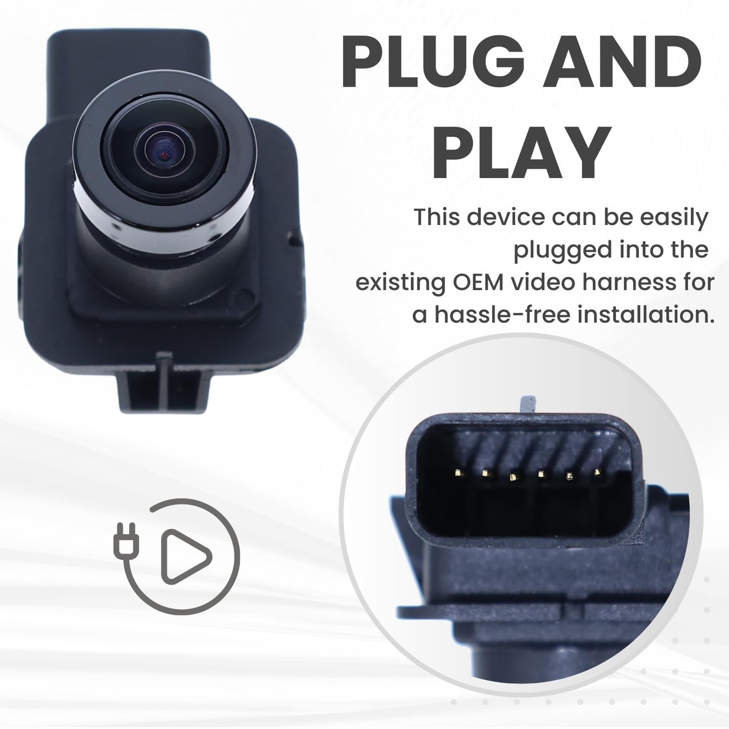 Backup Camera Replaces for 2013 - 2014 FORD FOCUS ELECTRIC / HATCHBACK OE