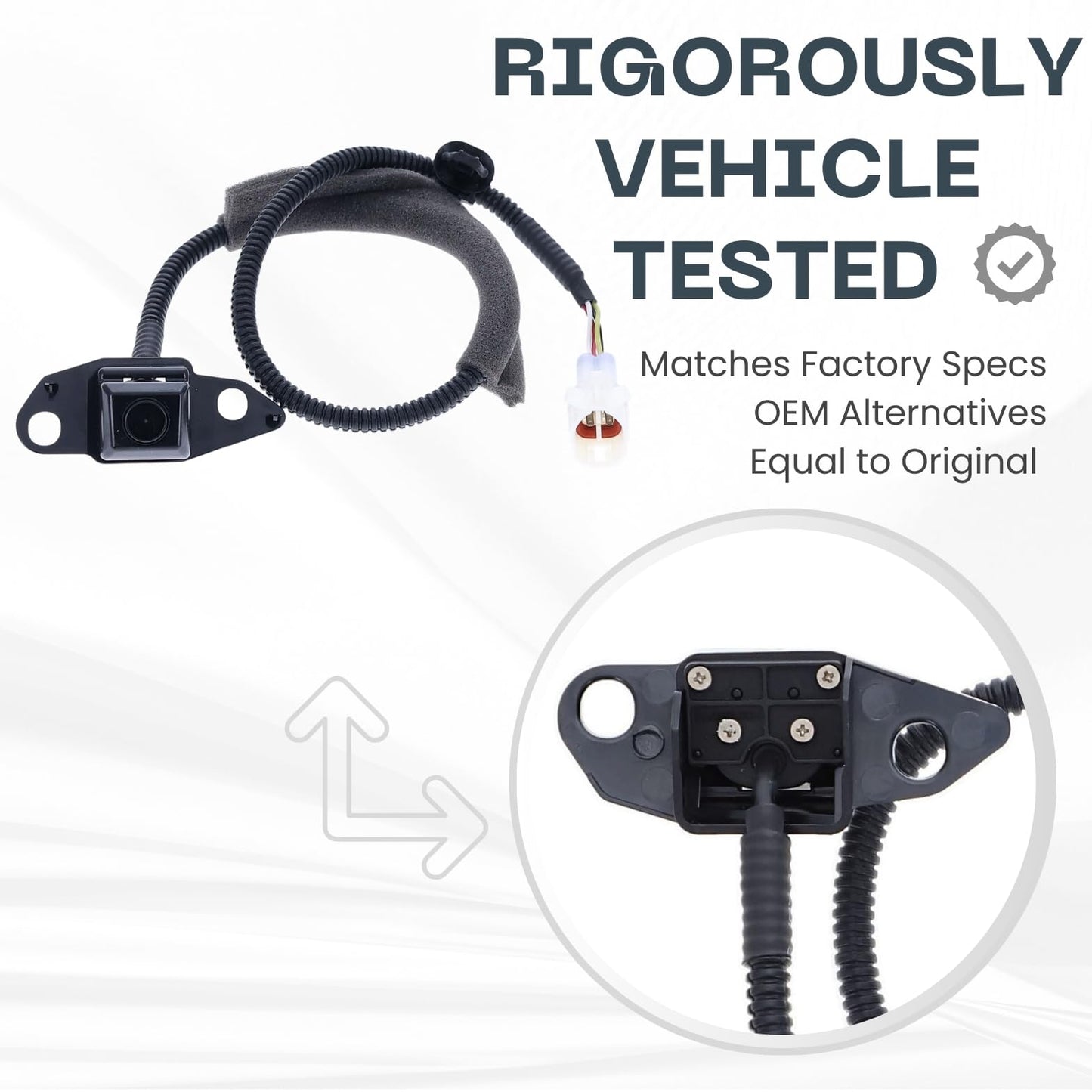 Backup Camera Replaces for 2009 2010 2011 2012 2016 2017 2018 Toyota RAV4