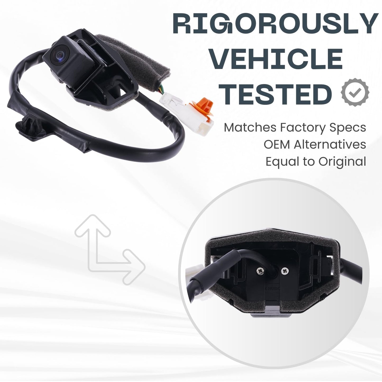 Backup Camera Replaces for 07-11 Honda CR-V 39530-SWA-E01