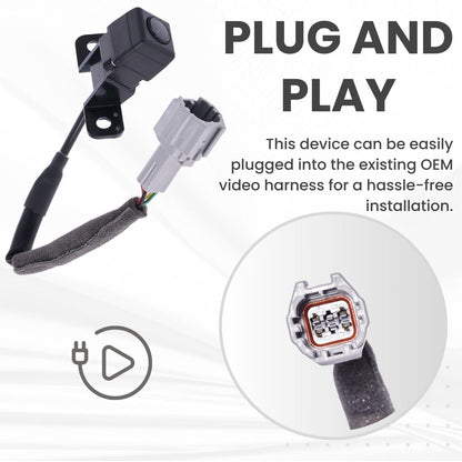 Backup Camera Replaces for 2013 2014 2015 2016 Hyundai Santa