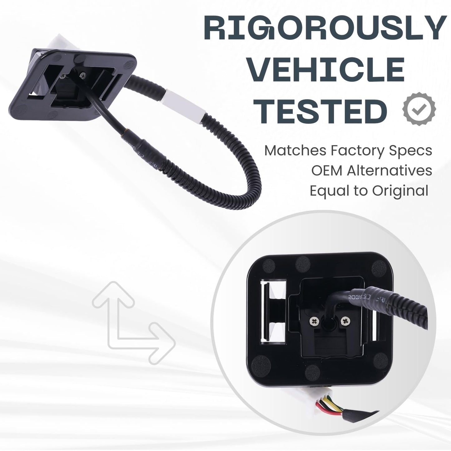 Backup Camera Replaces for 2012-2019 NISSAN VERSA SEDAN
