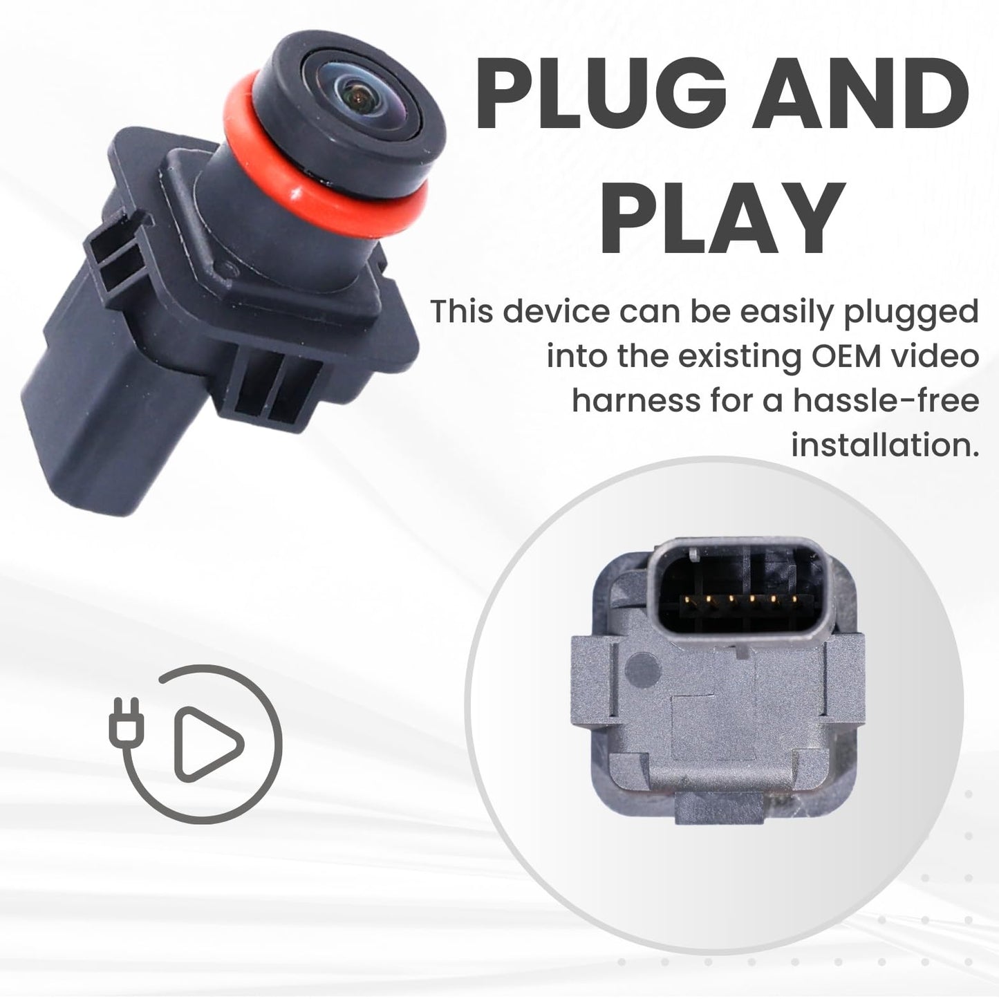 Backup Camera Replaces for 13-19 Ford TAURUS EG1Z-19G490-A DG1Z-19G490-A