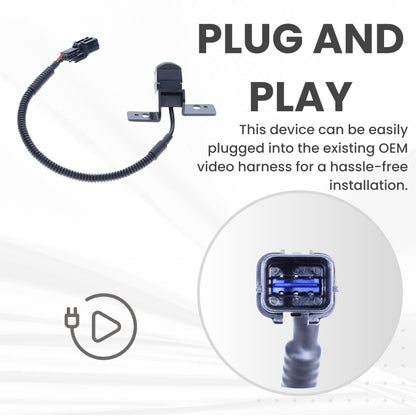 Backup Camera Replaces for 2014-2015 Hyundai Tucson w/Navigation System
