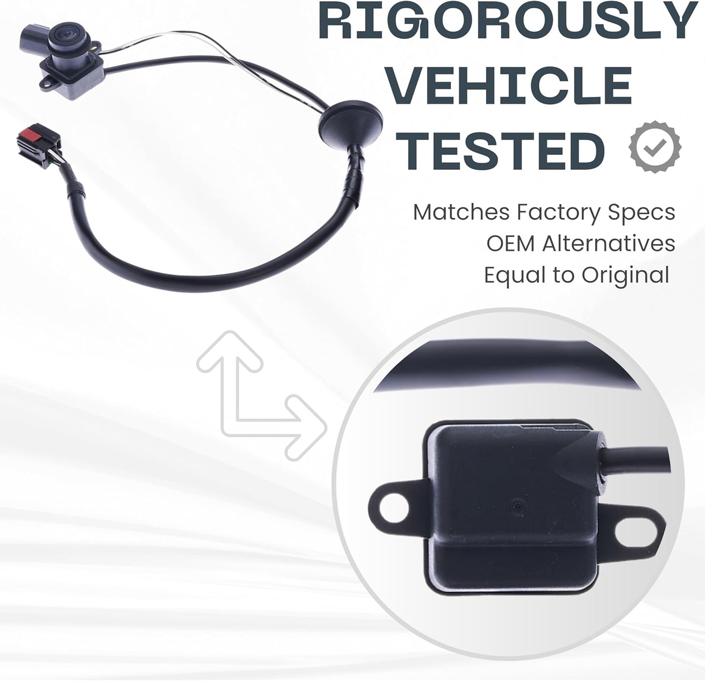 Backup Camera Replaces for 07-17 Jeep PATRIOT COMPASS 68192986AC AB AD