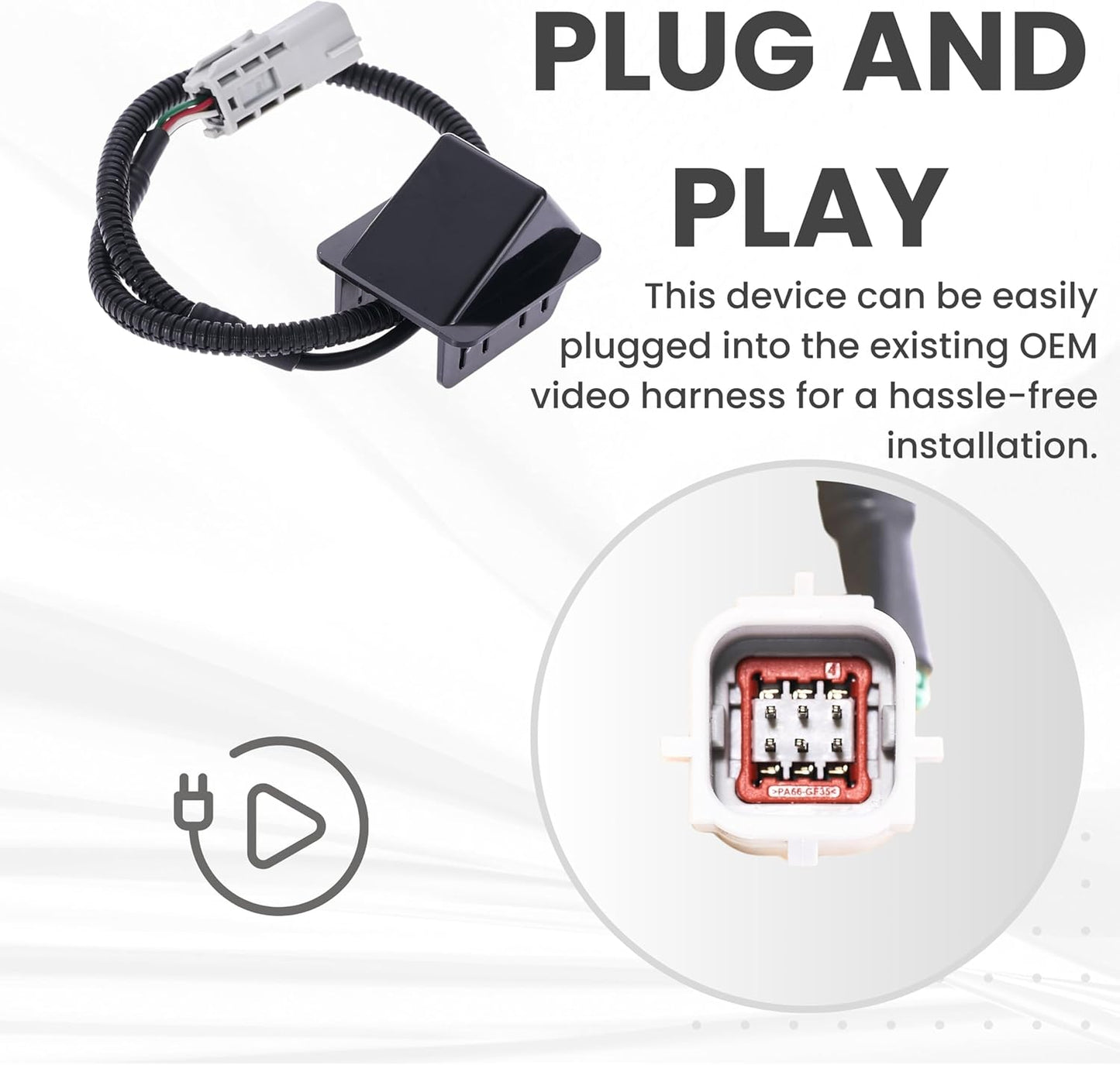 Backup Camera Replaces for 13-17 Chevrolet Traverse 22900993 23135306