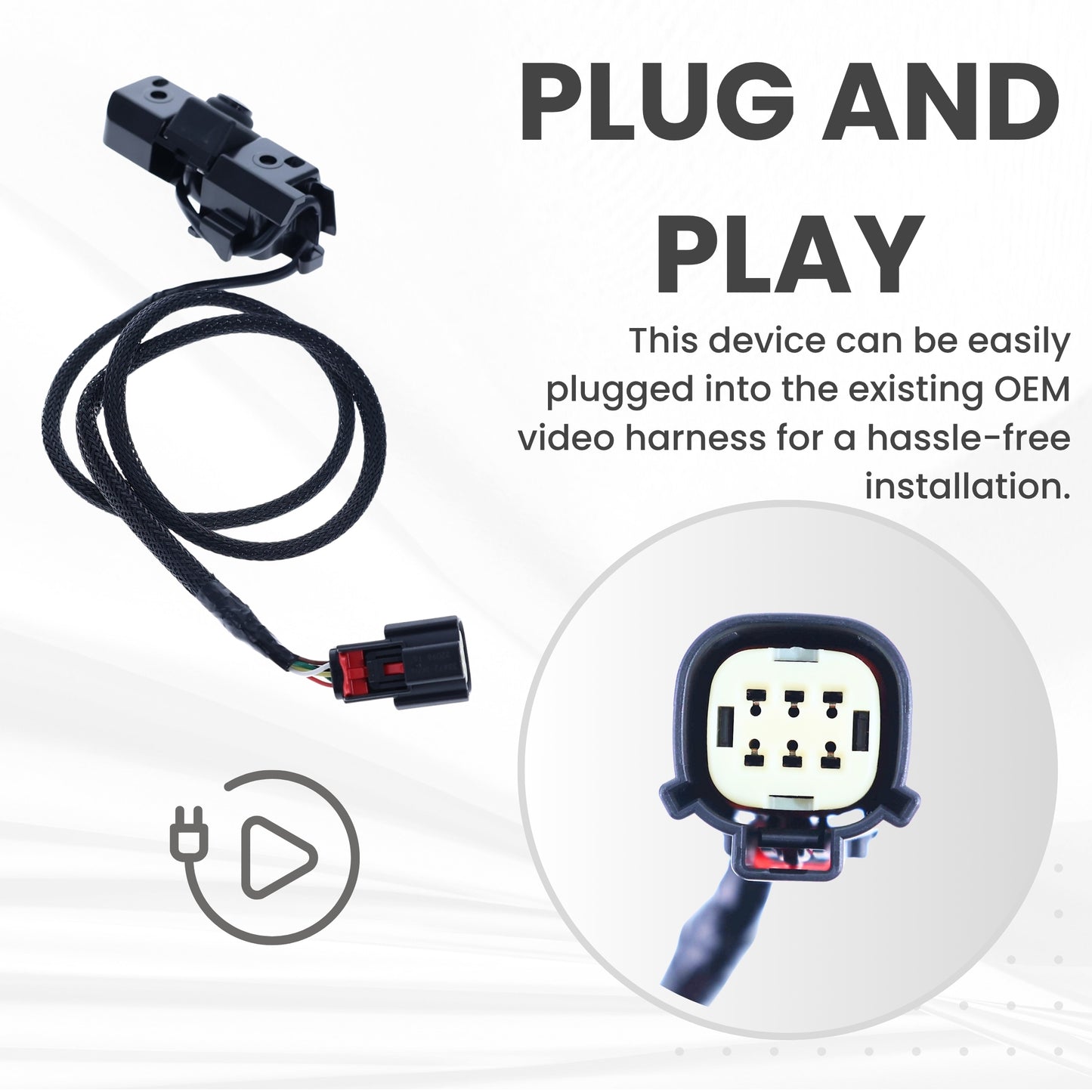 Backup Camera Replaces for 2017-2021 Chevy Colorado | 2015-2022 GMC Canyon OE Part # 84143039 22896940 23334892