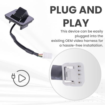 Backup Camera Replaces for 14-16 Mazda 3 BHN1-67-RC0A BHN1-67-RC0