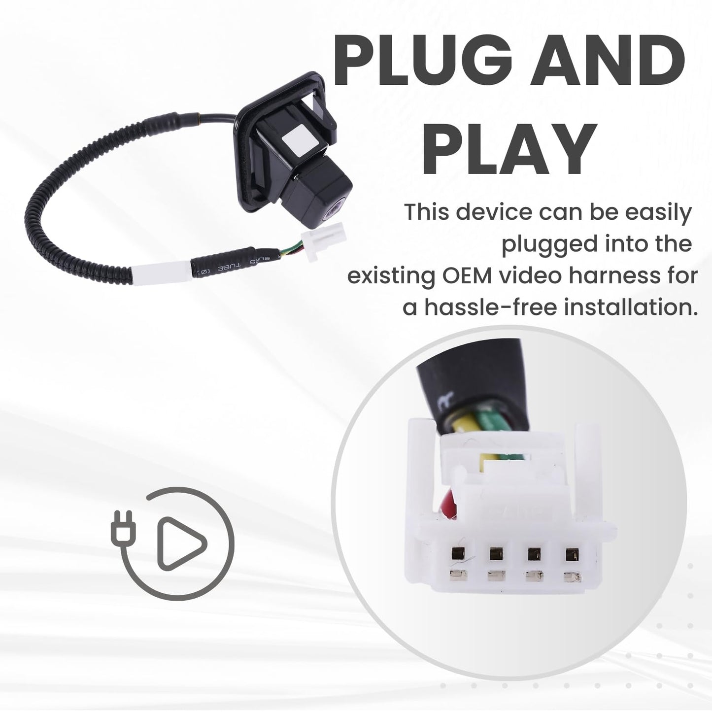 Backup Camera Replaces for 2012-2019 NISSAN VERSA SEDAN