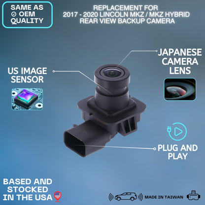 Backup Camera Replaces for 17-20 Lincoln MKZ HP5Z-19G490-A HP5T19G490AC