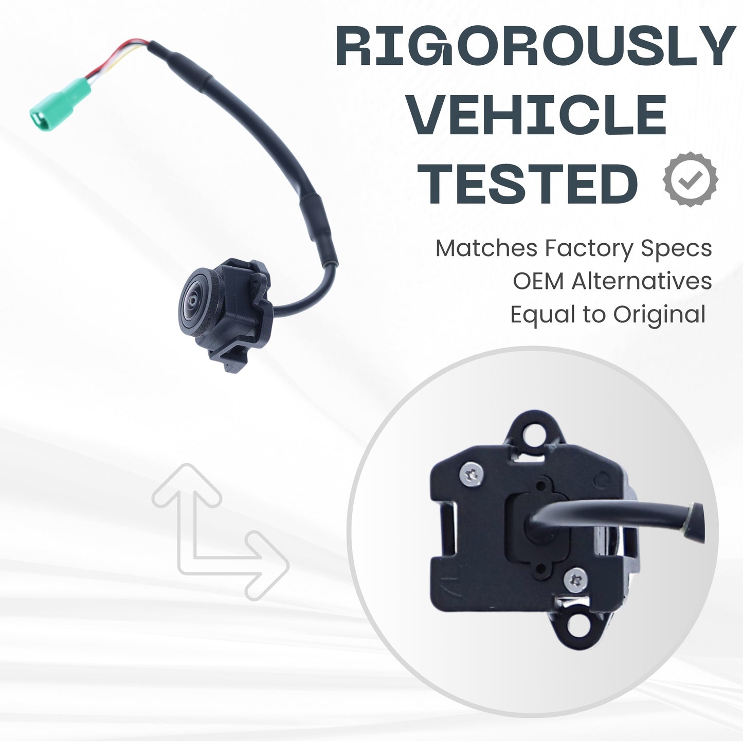 Left Side View Camera Replaces for 2021-2023 Toyota Sienna w/AVM OE Part # 8679008090