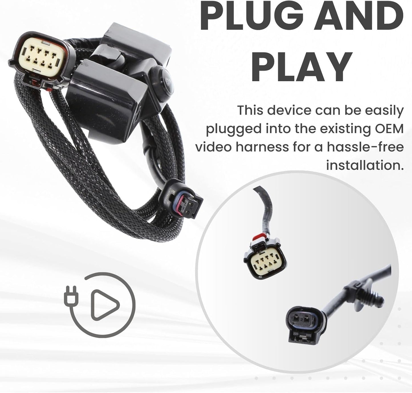 Backup Camera Replaces for 2016 2017 2018 2019 Chevrolet Silverado GMC Sierra