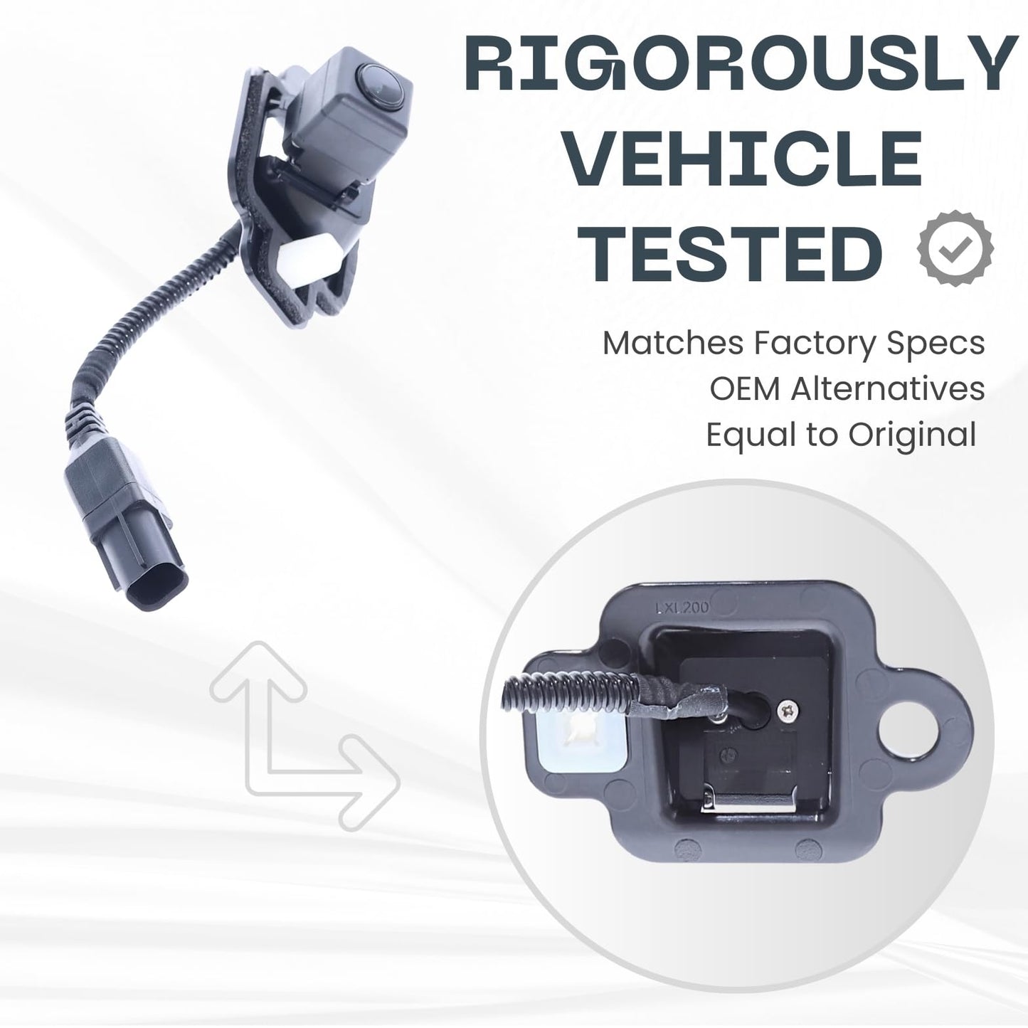 Backup Camera Replaces for 2011 2012 2013 LEXUS CT 200h OE Part # 8679076010