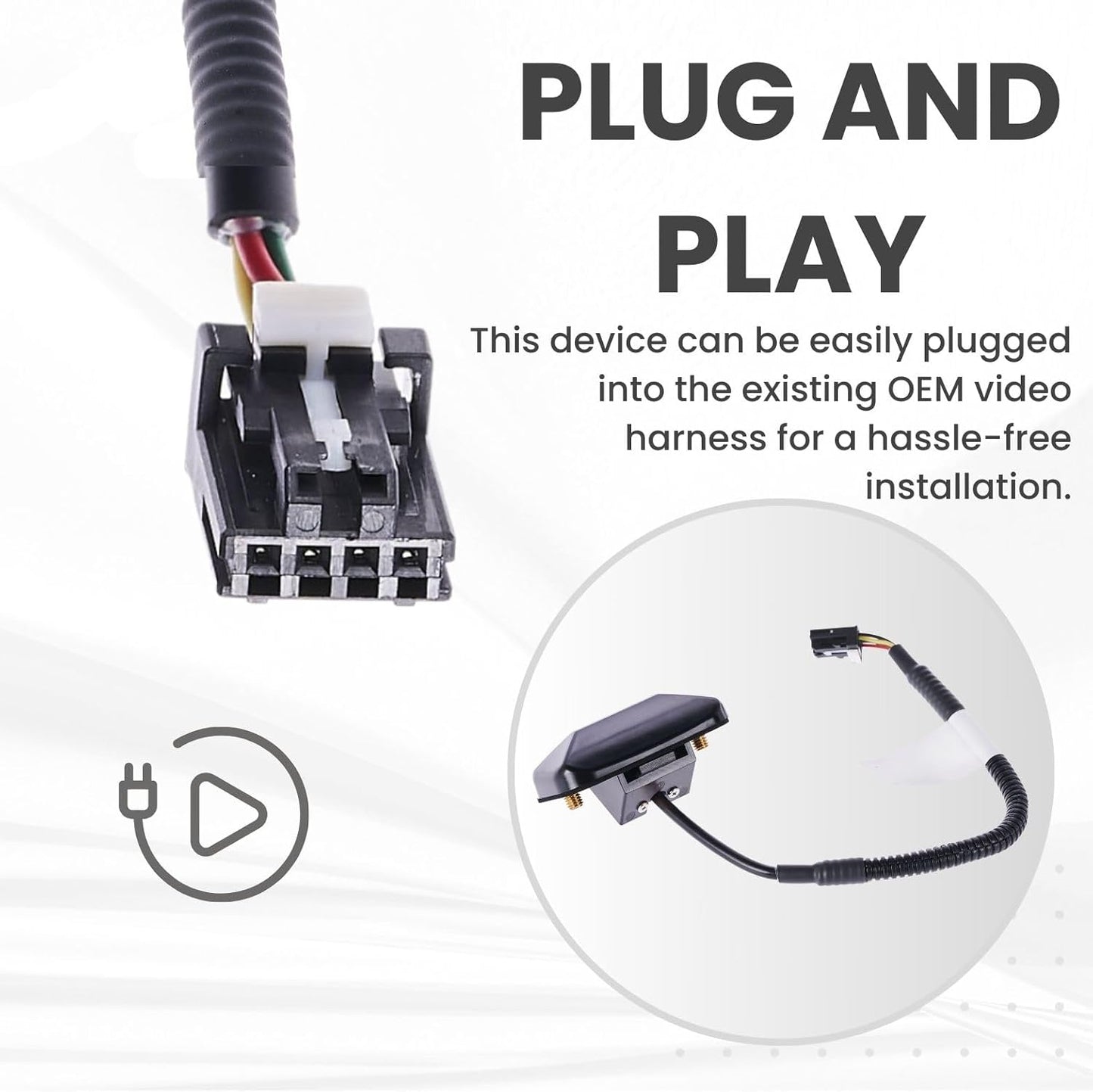 Backup Camera Replaces for 2012 2013 Kia Soul