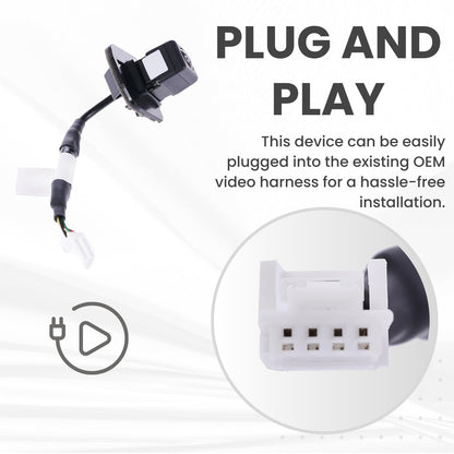 Backup Camera Replaces for 16-17 SUBARU IMPREZA WAGON/SEDAN/XV CROSSTREK HYBRID