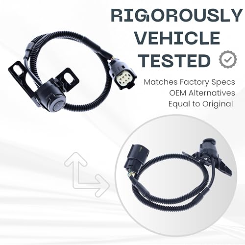 Backup Camera Replaces for 2008 2009 2010 2011 2012 Ford Super Duty Pickup OE Part # 9C3Z-19G490-E, 9C3T-19G490-BD, 9C3Z-19G490-B, 8C3Z-19G490-A, 9C3Z-19G49-0D, 9C3Z-19G490-A