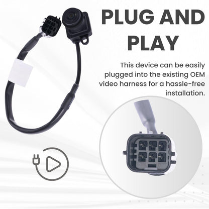 Backup Camera Replaces for 2011 2012 2013 Dodge Durango Jeep Grand