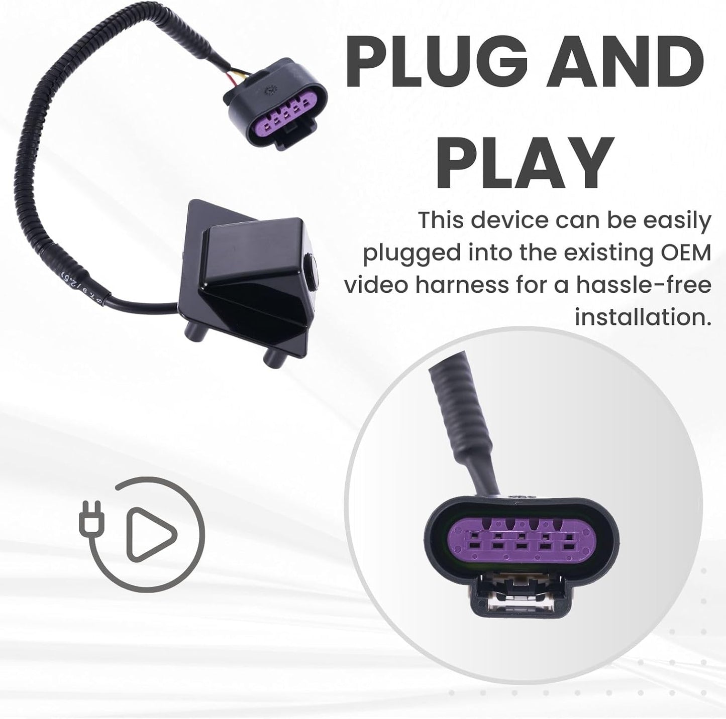 Backup Camera Replaces for 07-13 Cadillac Chevrolet Suburban Tahoe GMC Yukon