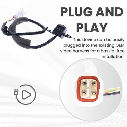 Backup Camera Replaces for 2009 2010 2011 2012 2016 2017 2018 Toyota RAV4