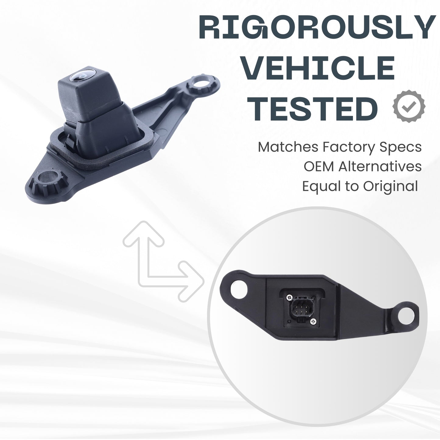 Backup Camera Replaces for 2015 Toyota Prius C/Aqua